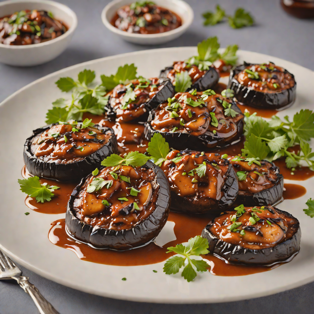 Charcoal-Grilled Portobello Mushrooms with Smoky Chipotle Glaze