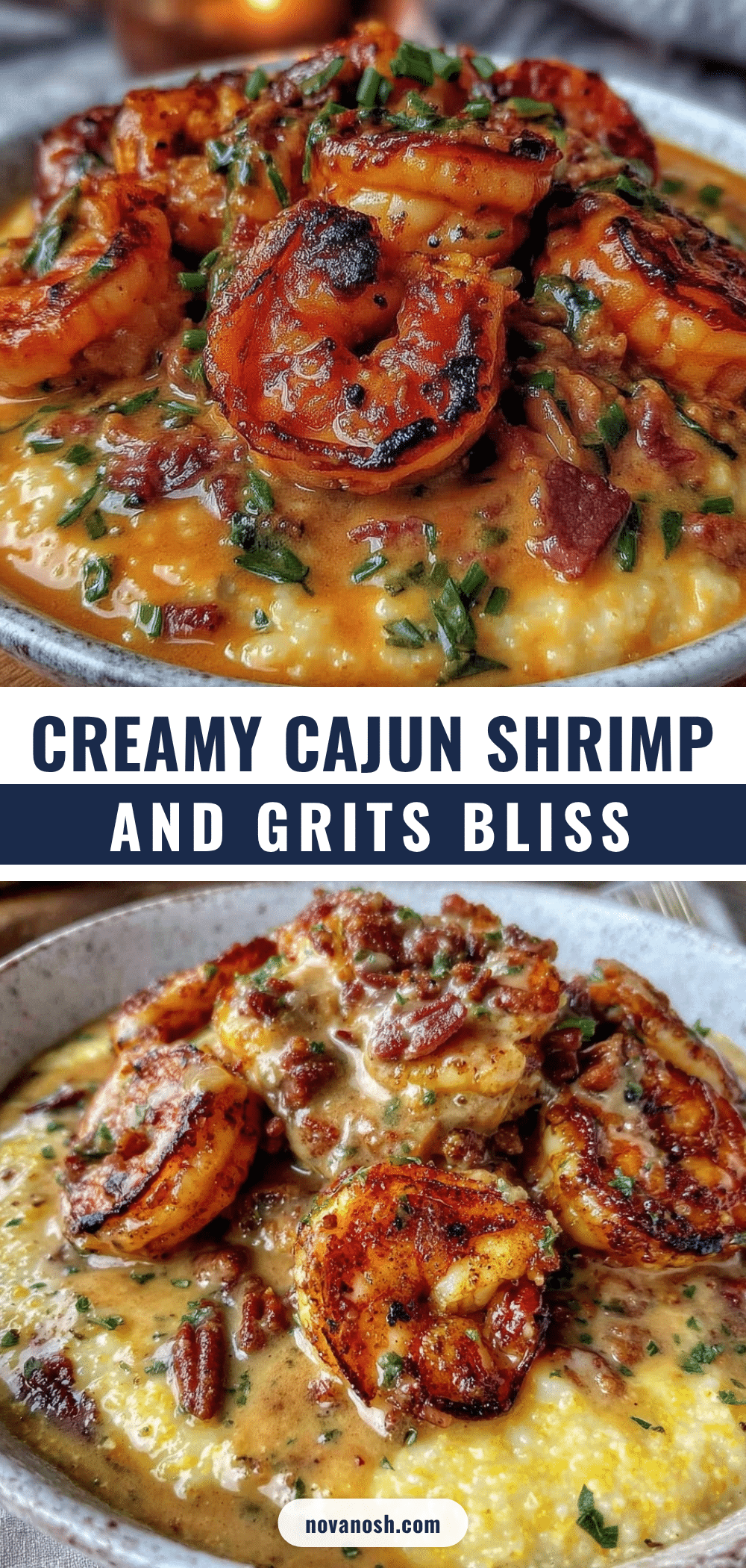 Creamy Gulfport Shrimp and Grits with Andouille Sausage