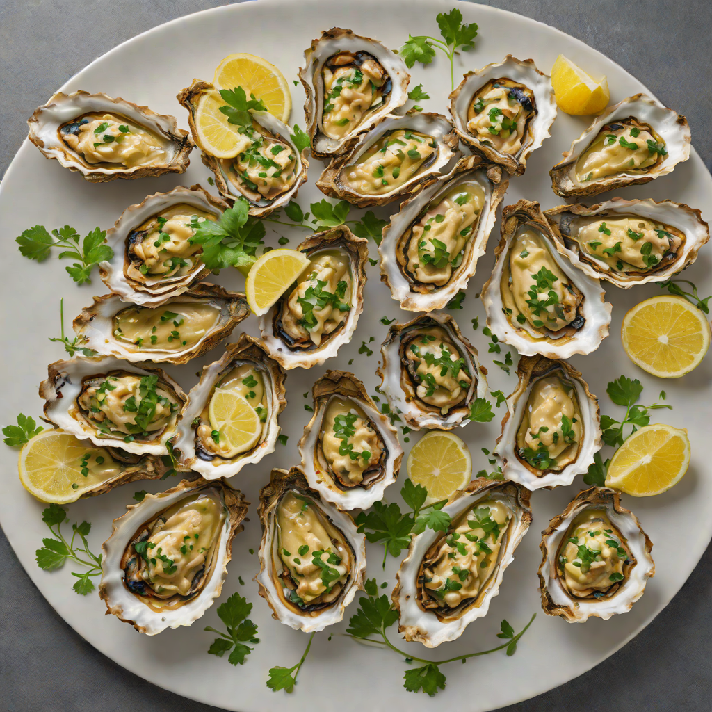 Pan-Seared Gulfport Oysters with Garlic-Parsley Butter