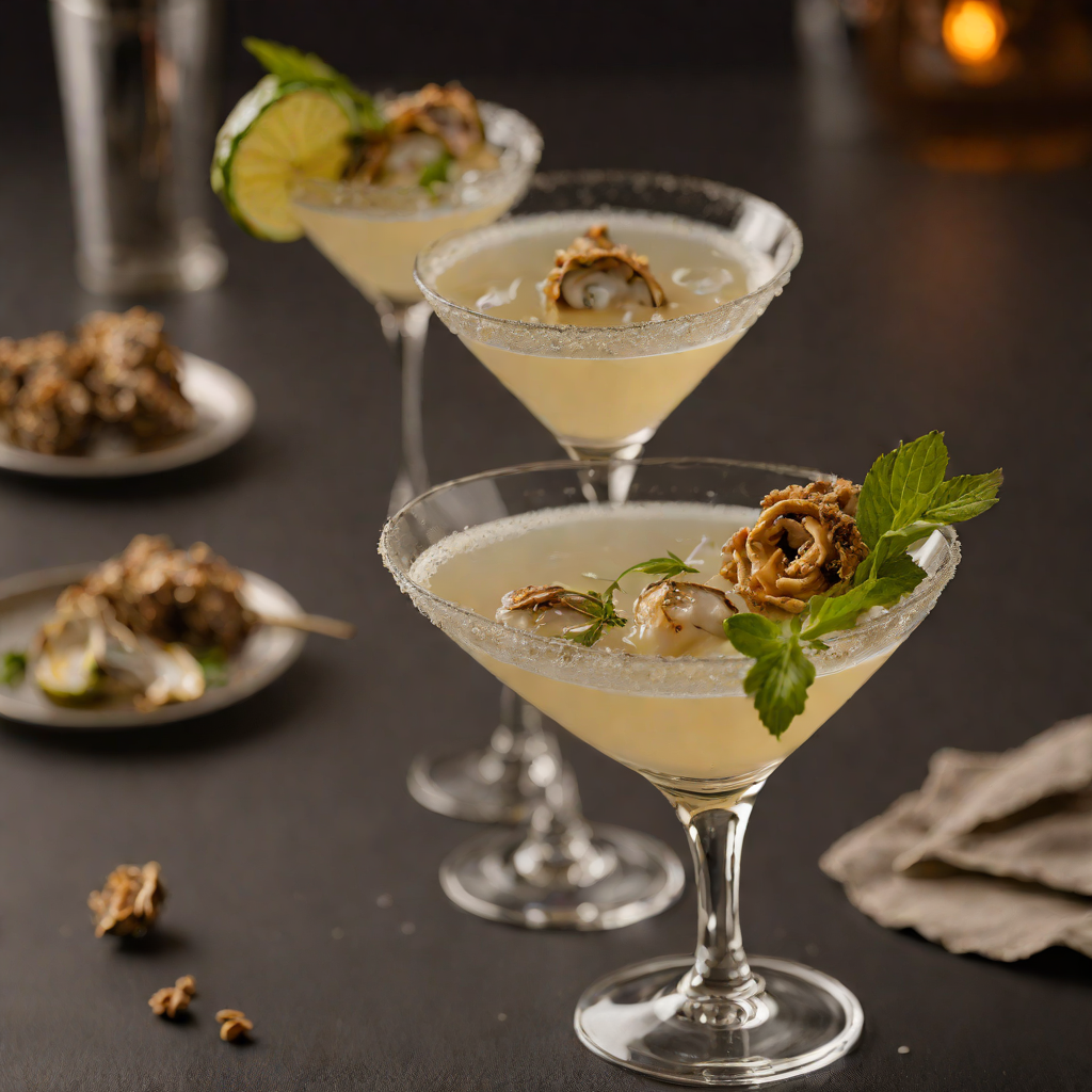 Spiced Oyster Bay Martini
