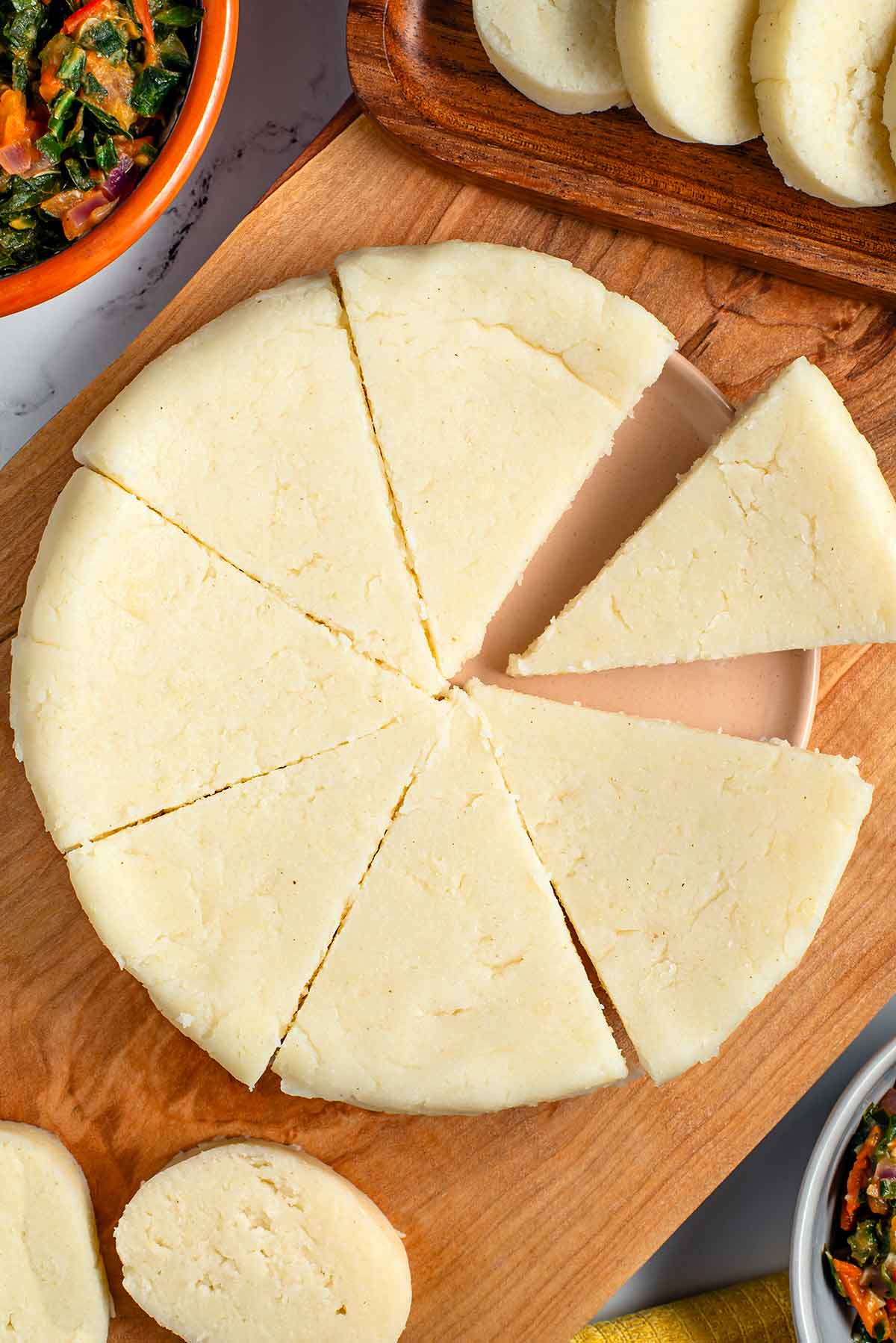 Classic Ugali Made with Kenyan Cornmeal