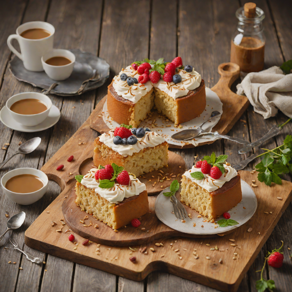 Spiced Guatemalan Coffee-Infused Tres Leches Cake