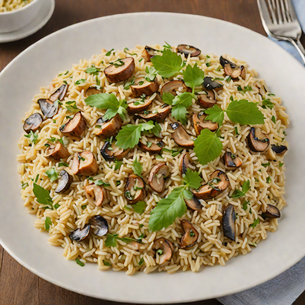 Father’s Day Creamy Mushroom and Herb Risotto