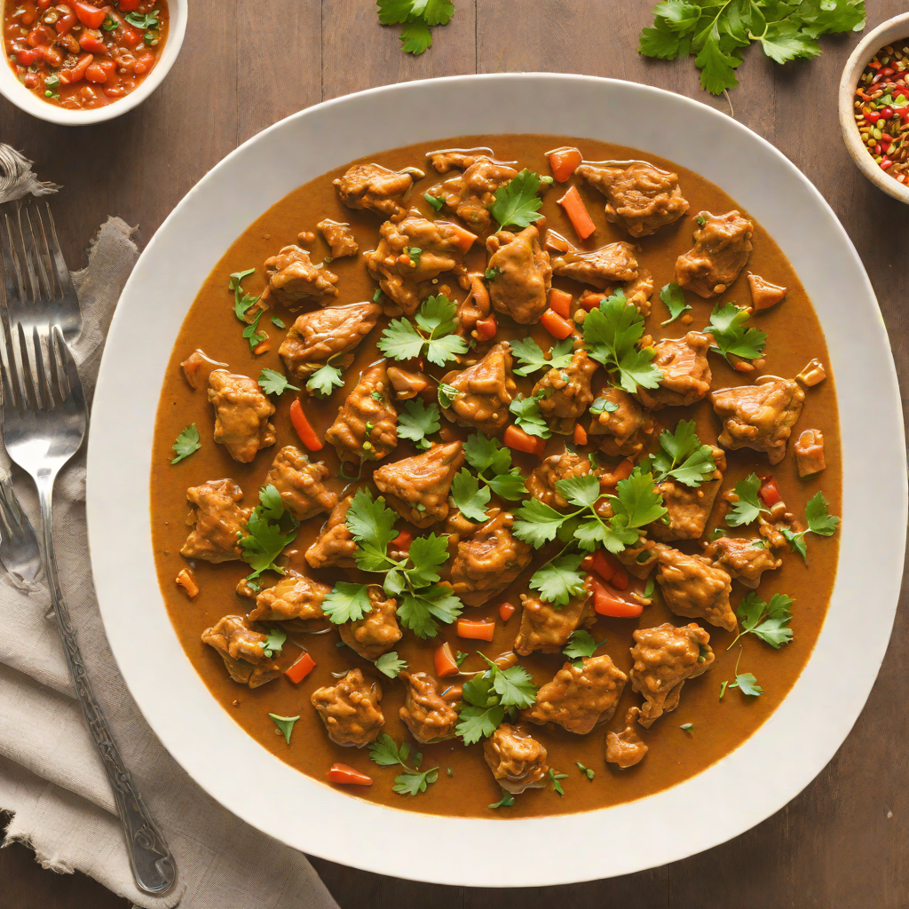 15-Minute Stirred Ethiopian Chicken Curry with Ginger and Berbere