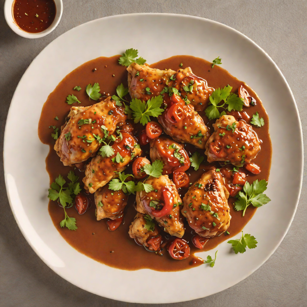 Pan-Seared Chicken with Nepali Spiced Tomato Gravy