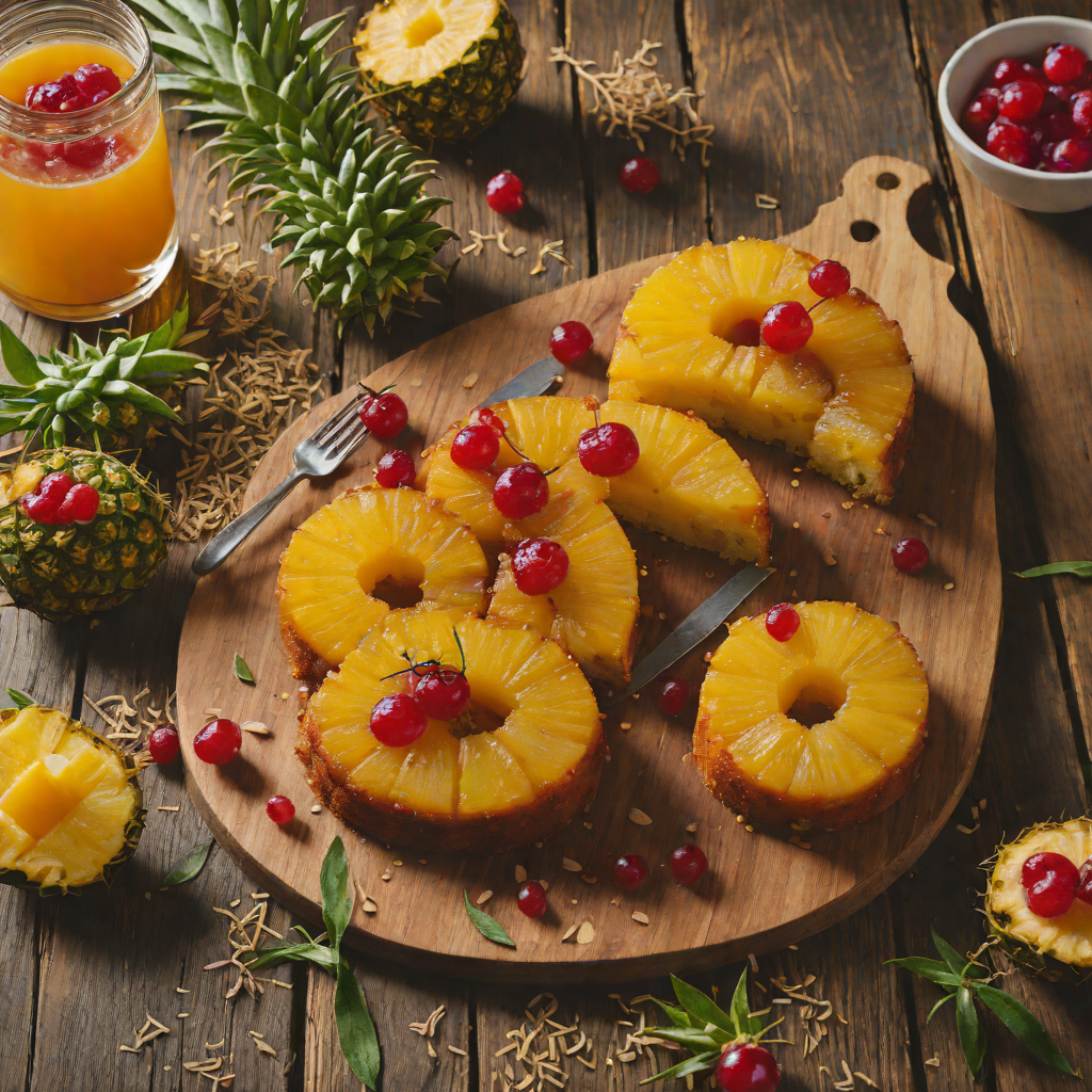 Tiki-Inspired Rum-Soaked Pineapple Upside-Down Cake