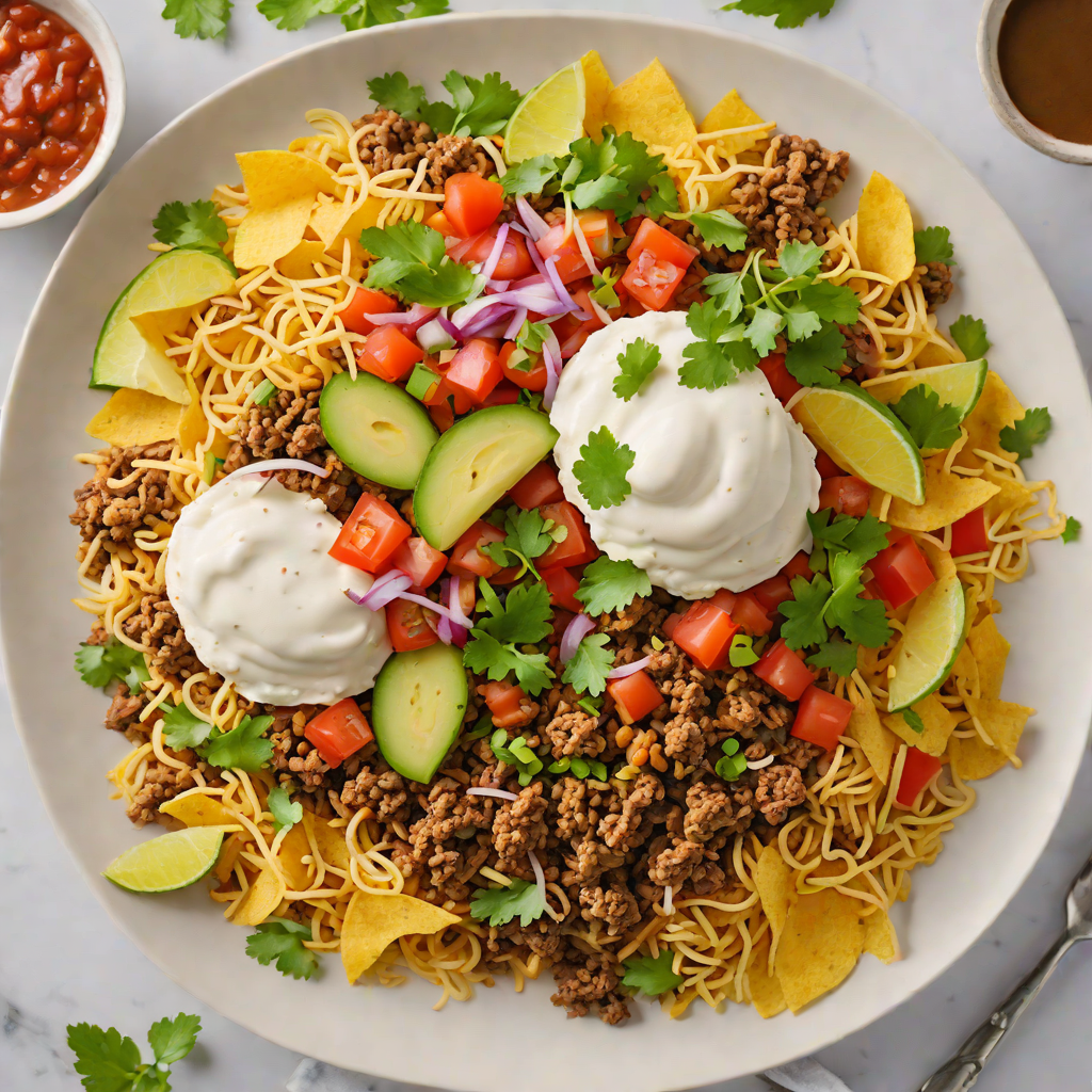Cumin-Spiced Ground Beef Taco Bowl