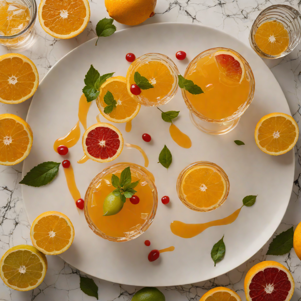 Citrus-Infused Tequila Sunset