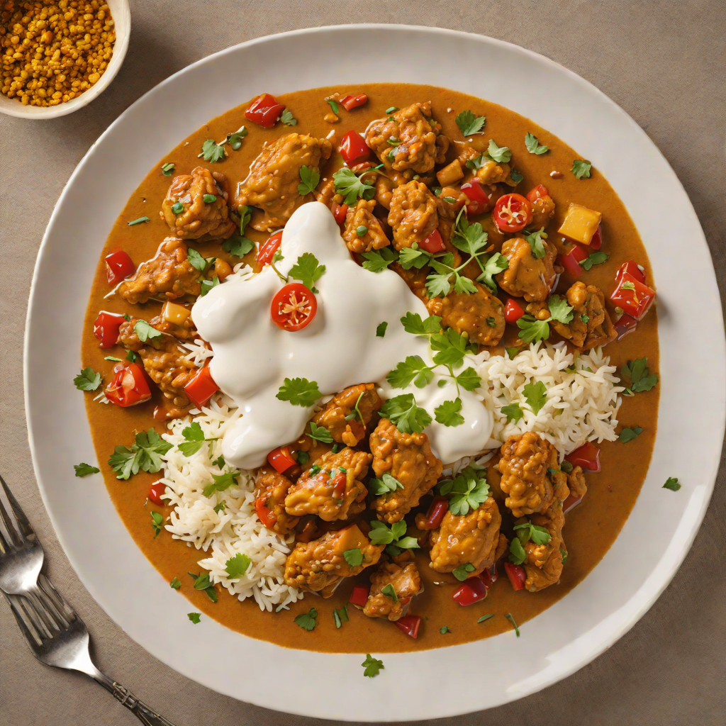 Sautéed Ethiopian Chicken Curry with Yogurt and Berbere