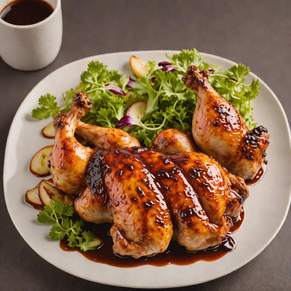 Pan-Roasted Chicken with Texas-Style Smoky Barbecue Glaze