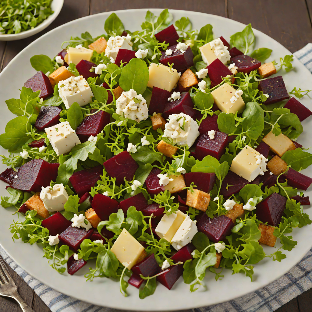 Siemensstadt-Style Beet and Goat Cheese Salad