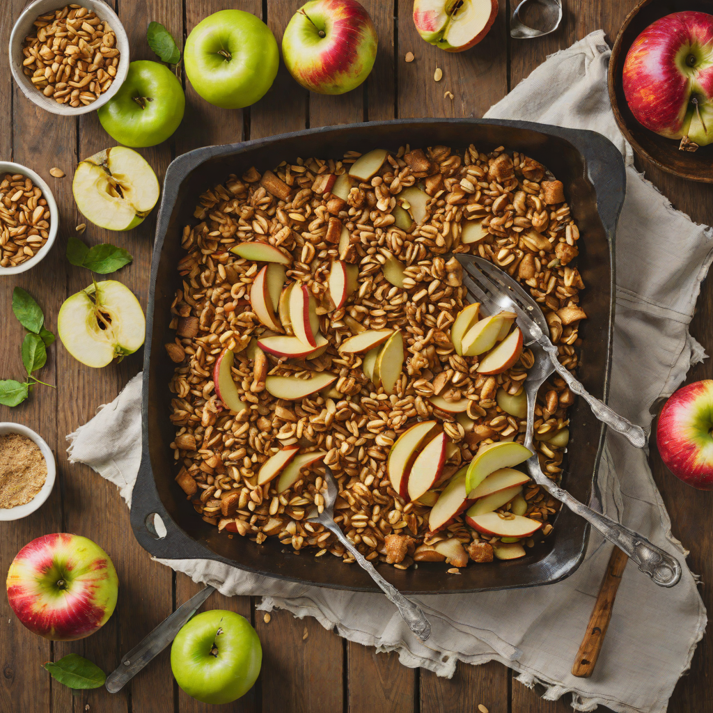 Skillet Apple Brown Butter Crisp