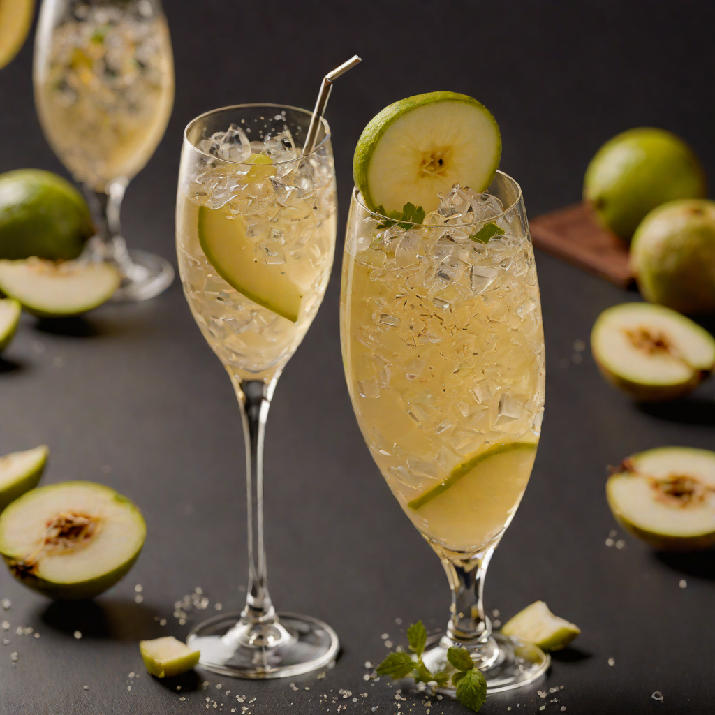 Fizzy Ginger Pear Sparkler