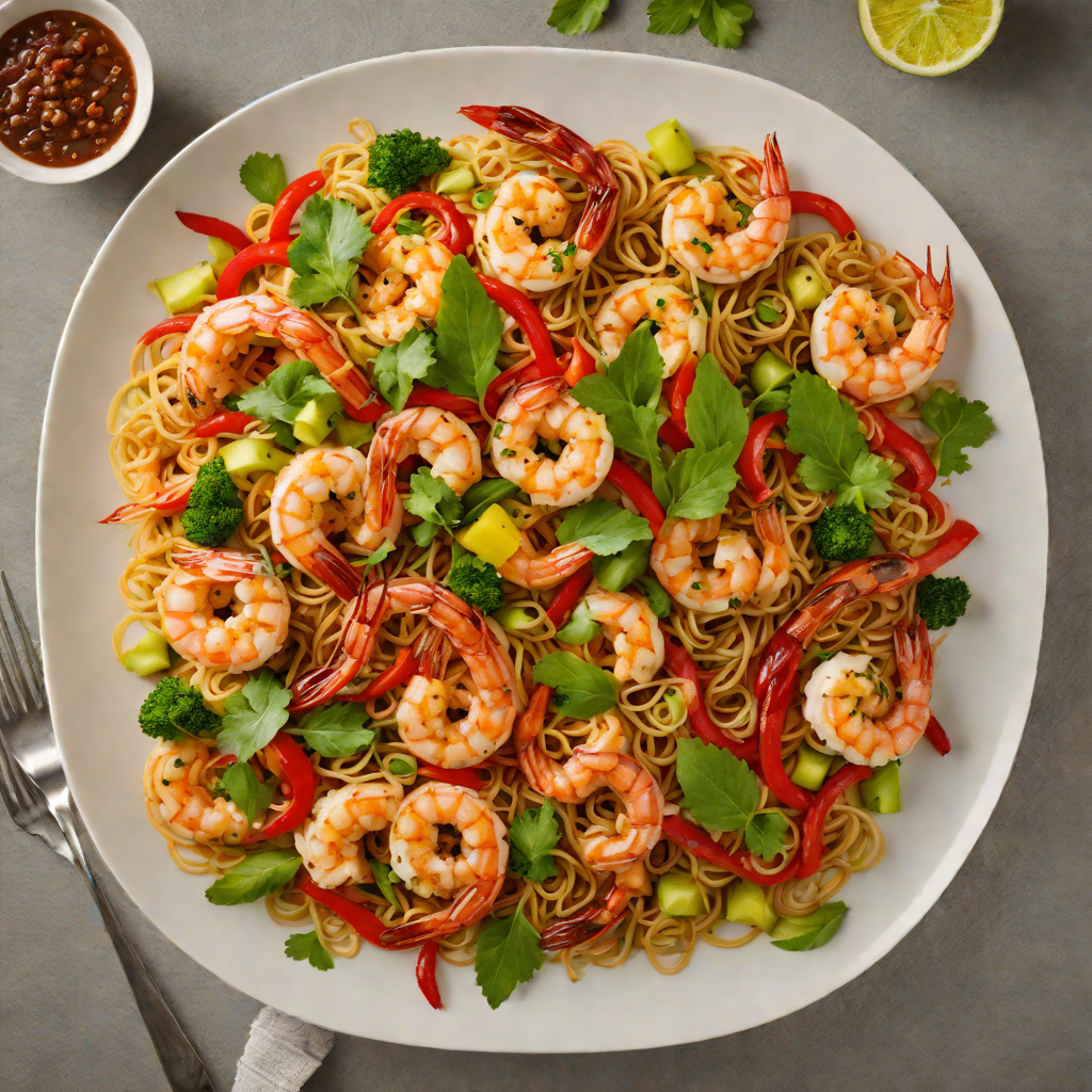 Smoky Tiki-Spiced Shrimp Stir Fry