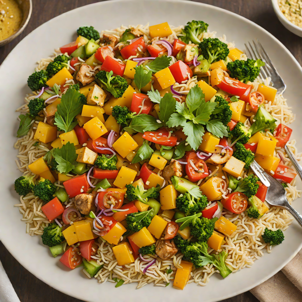 Polynesian-Style Coconut Curry Vegetable Stir Fry