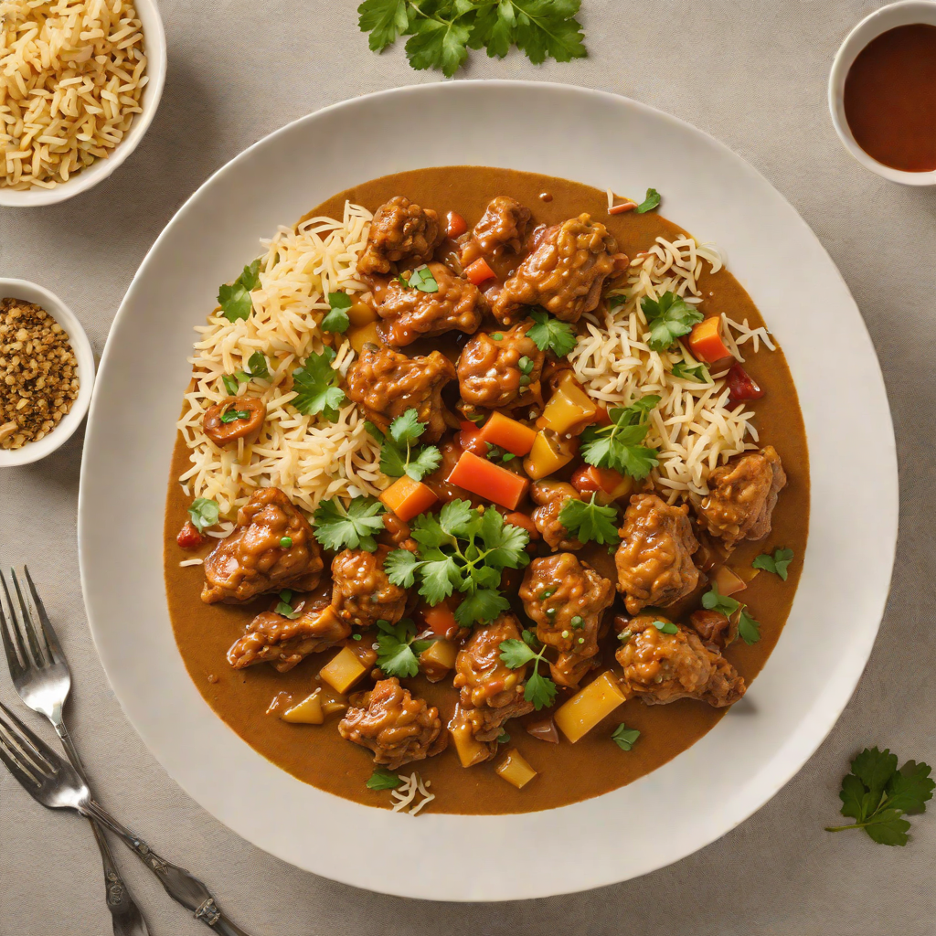 Slow-Cooked Ethiopian Chicken Curry with Caramelized Onion Base