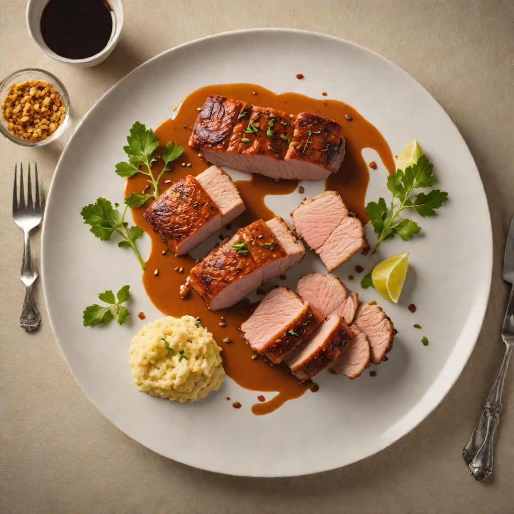 Concealed Spice-Rubbed Pork Tenderloin with Root Mash