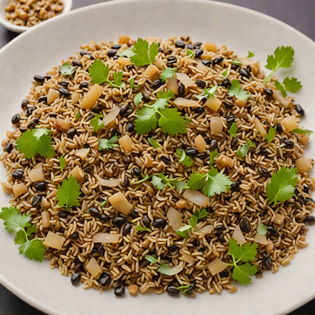 Syrian Mujaddara with Caramelized Onions and Lentils