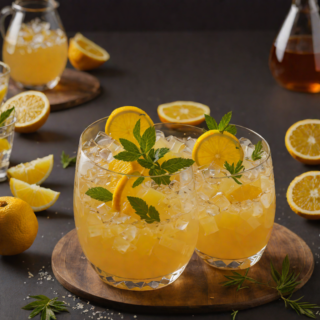 Citrus and Pineapple Southern Bourbon Punch