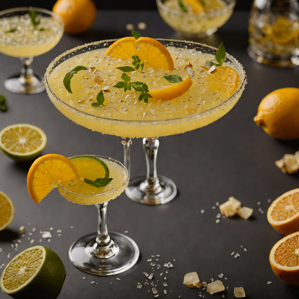 Citrus Flight Sour with Ginger Sparkle