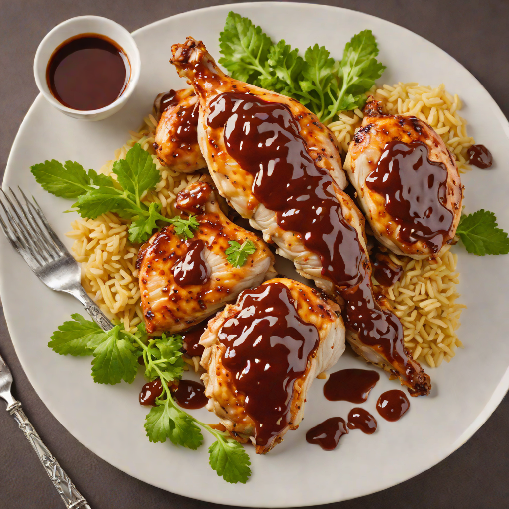 Pan-Seared Chicken with Texas-Style Smoky BBQ Sauce