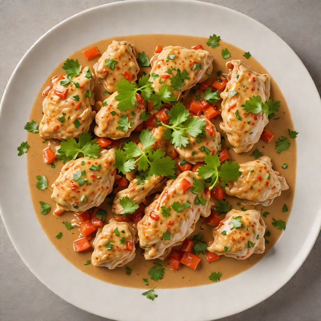 Sautéed Chicken with Berbere and Coconut Milk Sauce