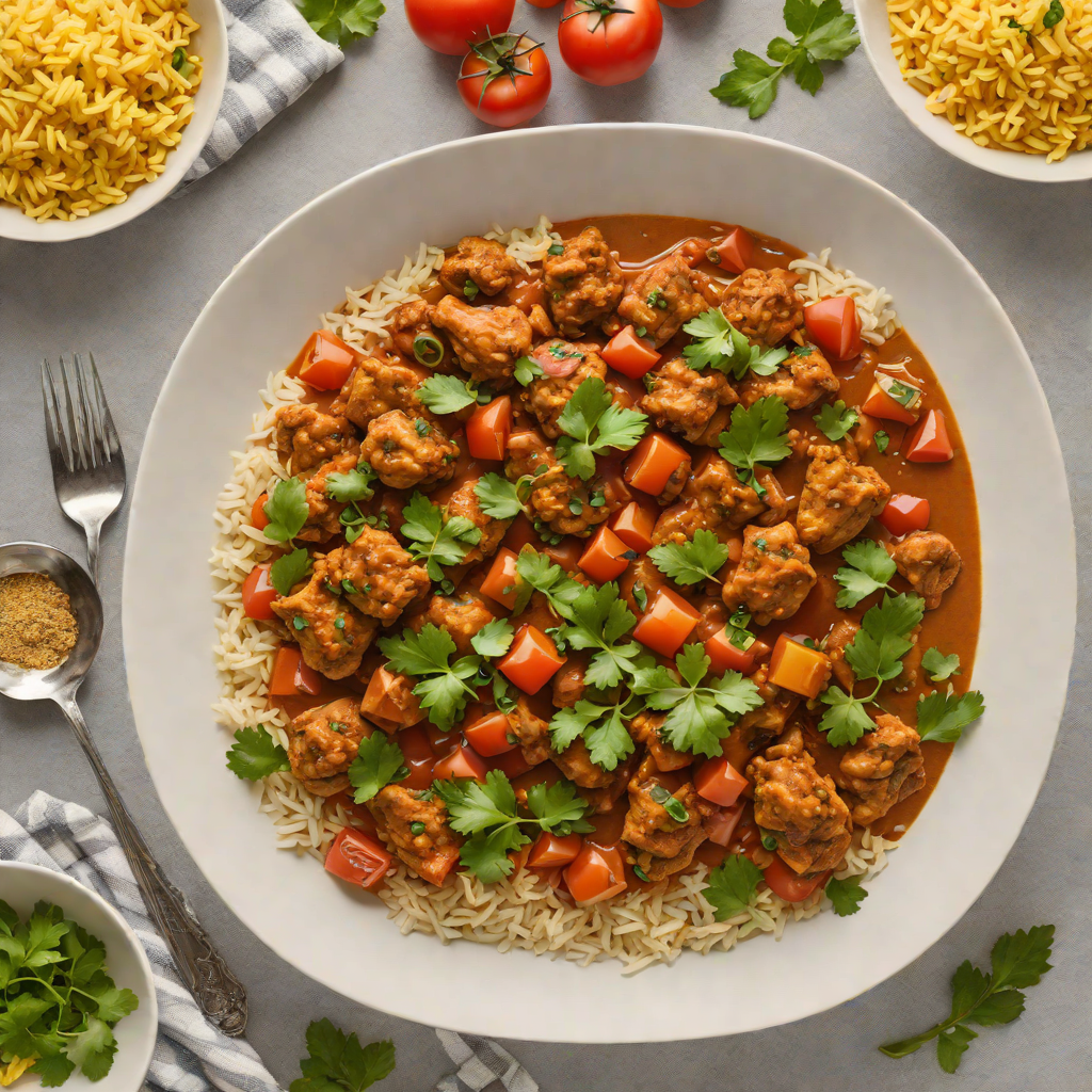 15-Minute Ethiopian Spiced Chicken Curry with Tomatoes