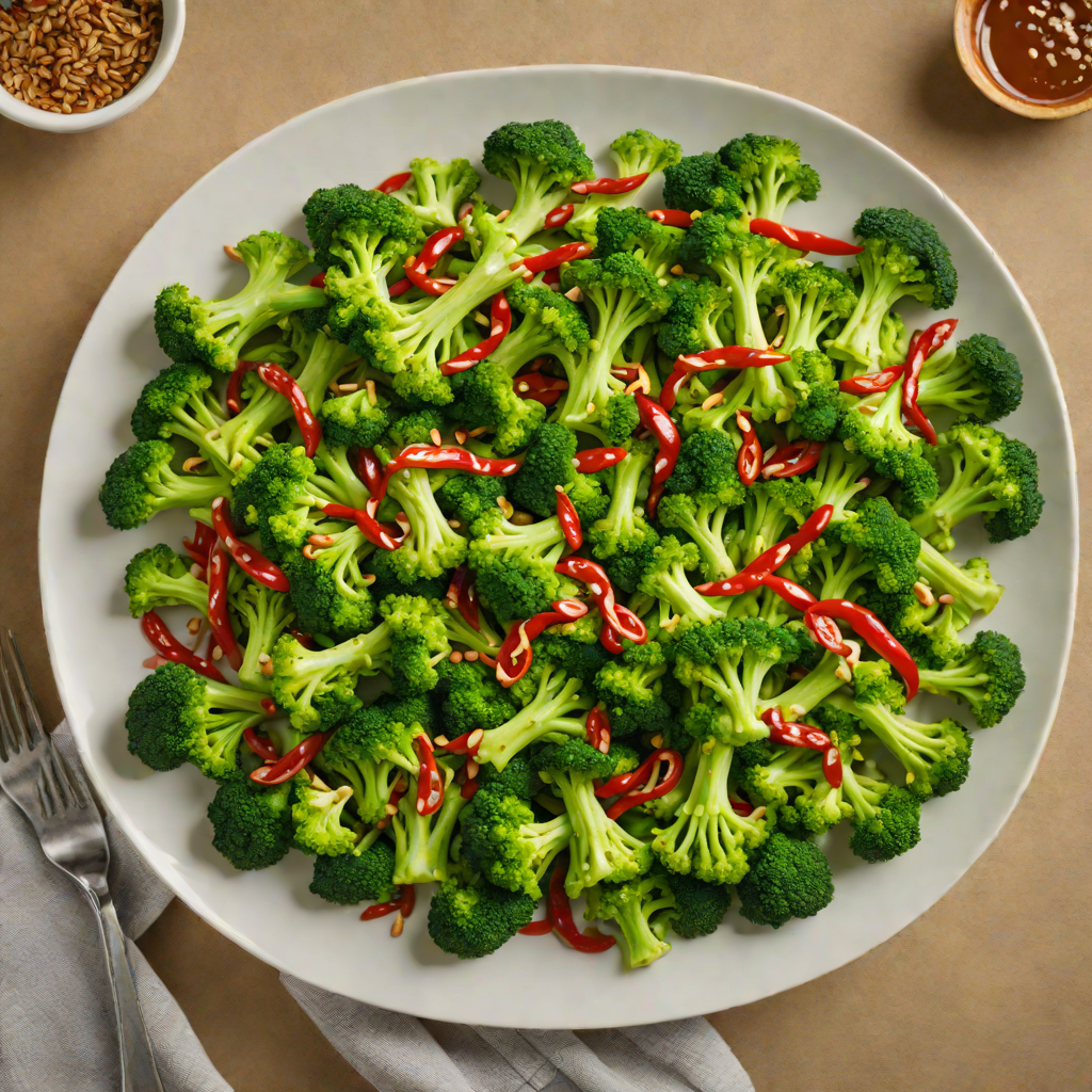 Garlic and Chili Stir-Fry Broccoli to Support Immune Health