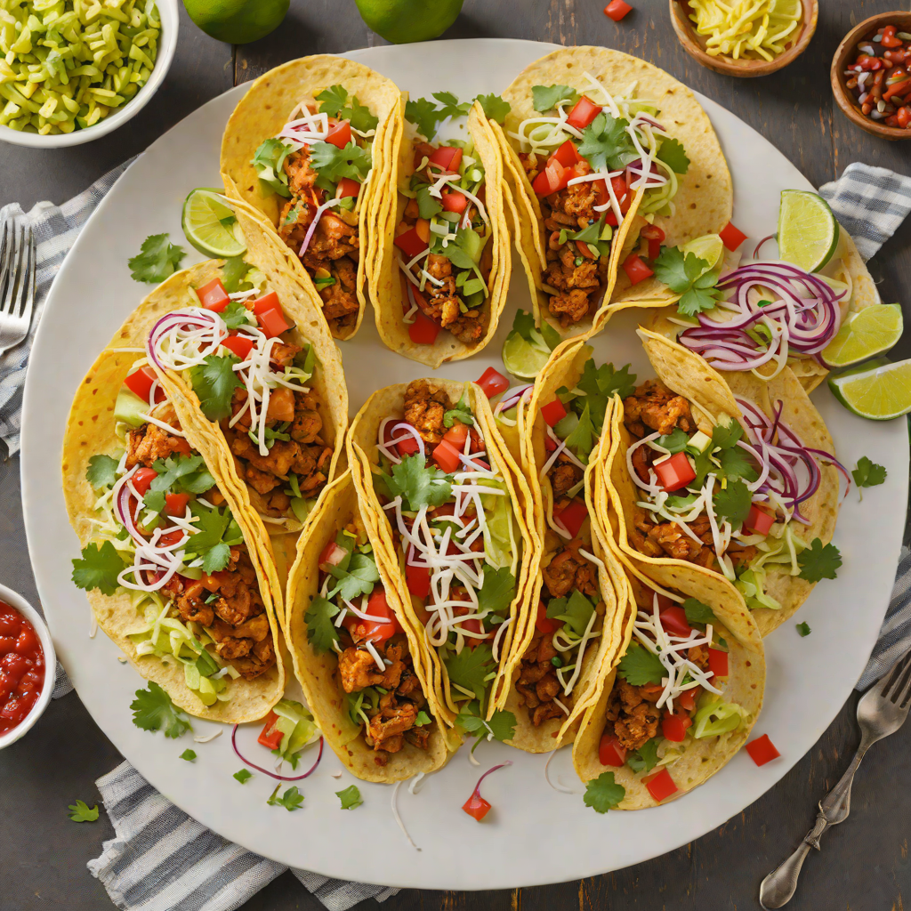 Interactive Game-Inspired Spiced Chicken Tacos