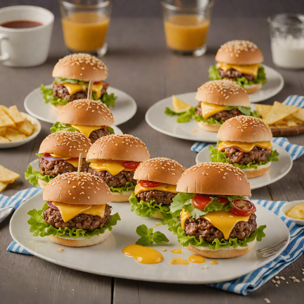 Sweet and Savory Burger Maker Sliders