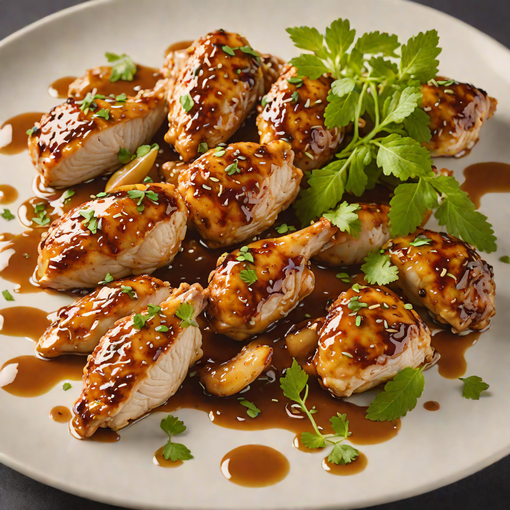 Sautéed Chicken with Spiced Honey Glaze