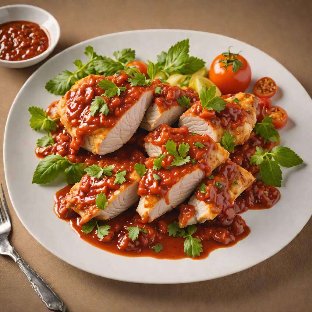 Pan-Seared Chicken with Chicago-Style Deep Dish Tomato Sauce