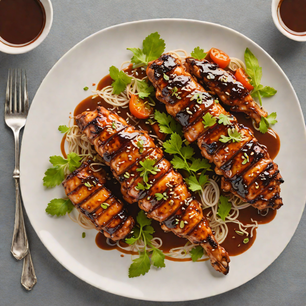Grilled Spiced Senegalese Chicken with Tamarind Glaze