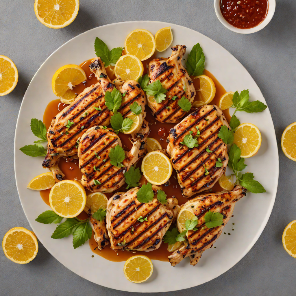 Grilled Citrus-Marinated Chicken with Latino Spice