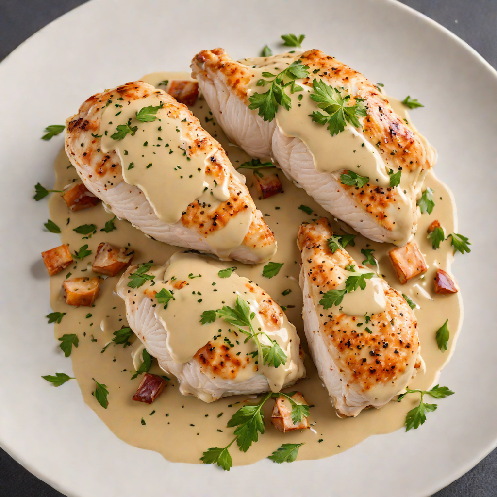 Pan-Seared Chicken with Classic Dijon Cream Sauce