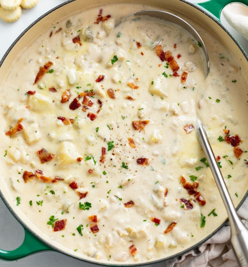 Lynnwood Light Rail-Inspired Clam Chowder