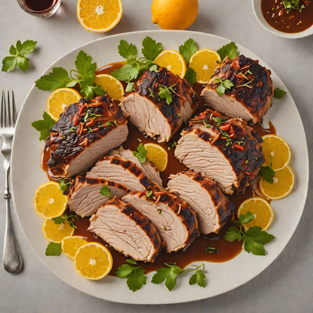 Slow-Roasted Pork Shoulder with Latin Citrus Adobo