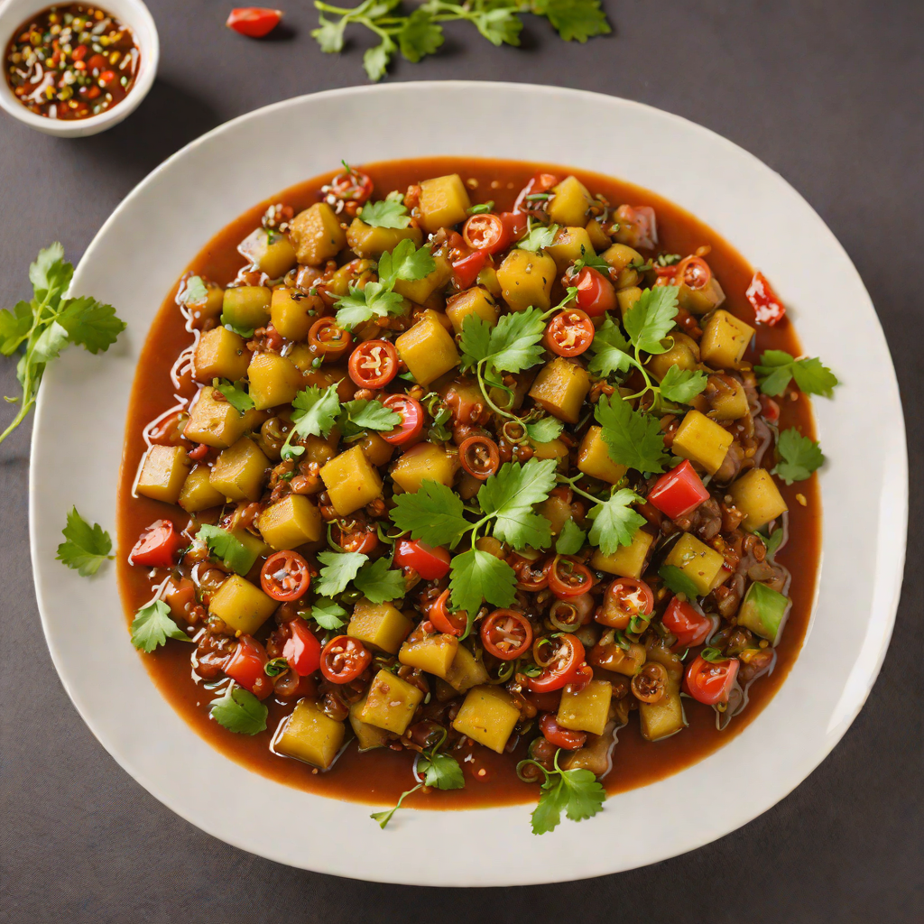 Spiced Bitter Gourd and Tomato Chutney
