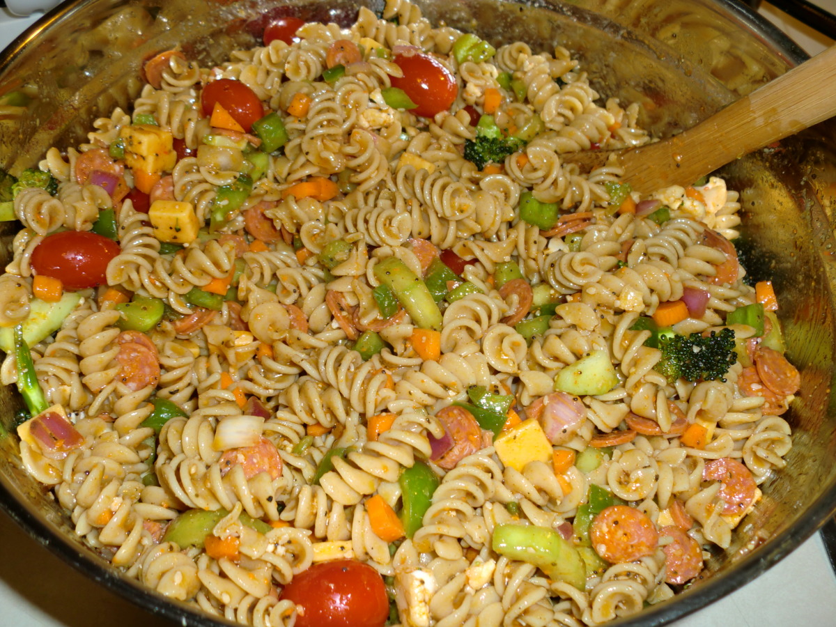 Sneakers Pasta Salad