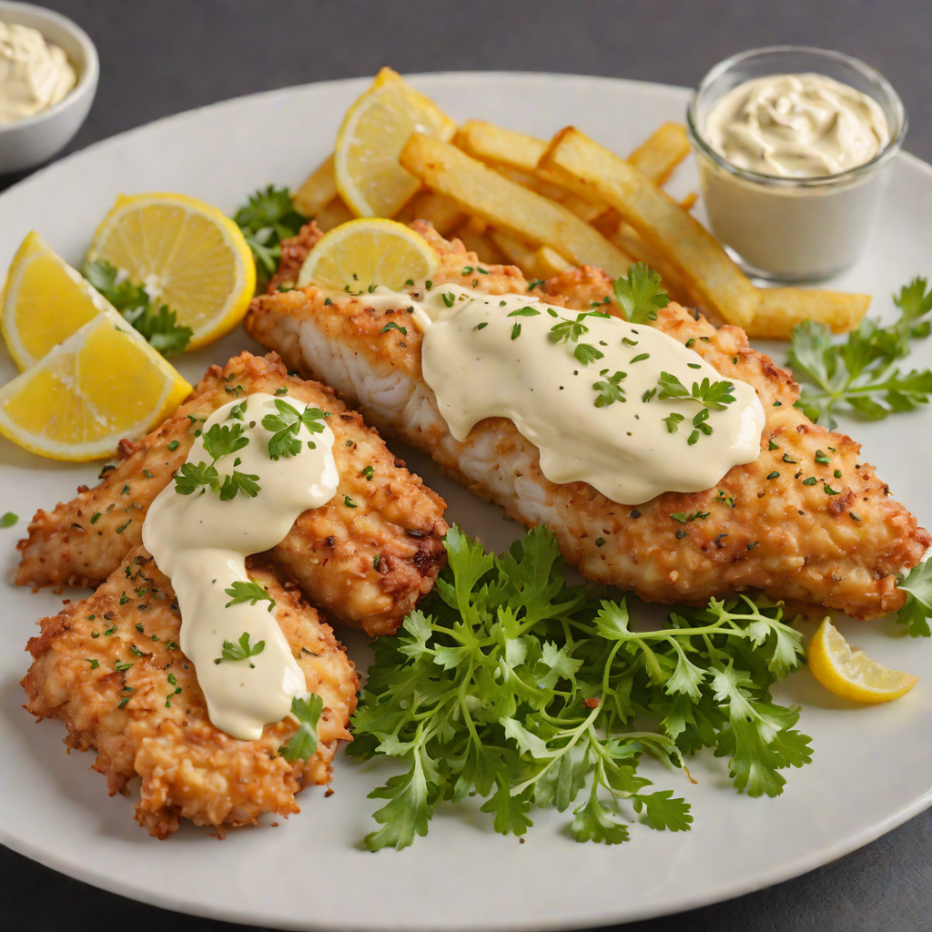 Crisp Belgian Beer-Battered Fish with Lemon Aioli