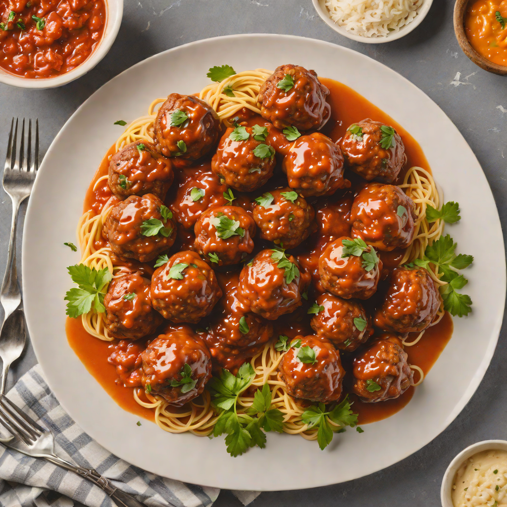 Cheddar-Stuffed Keto Meatballs in Tomato Sauce