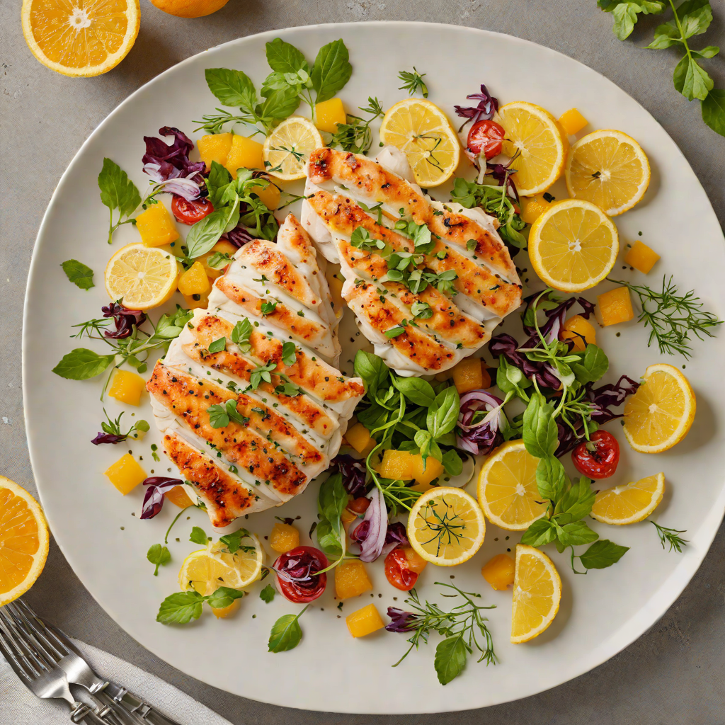 Pan-Seared Chicken with Citrus-Herb Vinaigrette