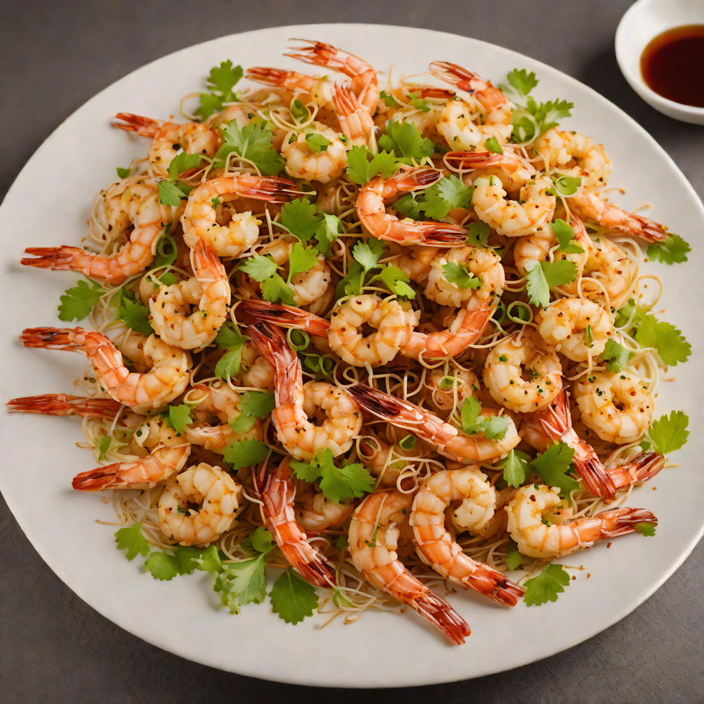 Wok-Fried Cantonese Salt and Pepper Shrimp