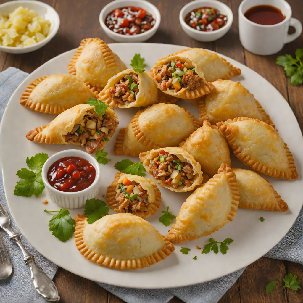 Stuffed Empanadas with Pork and Potato Filling