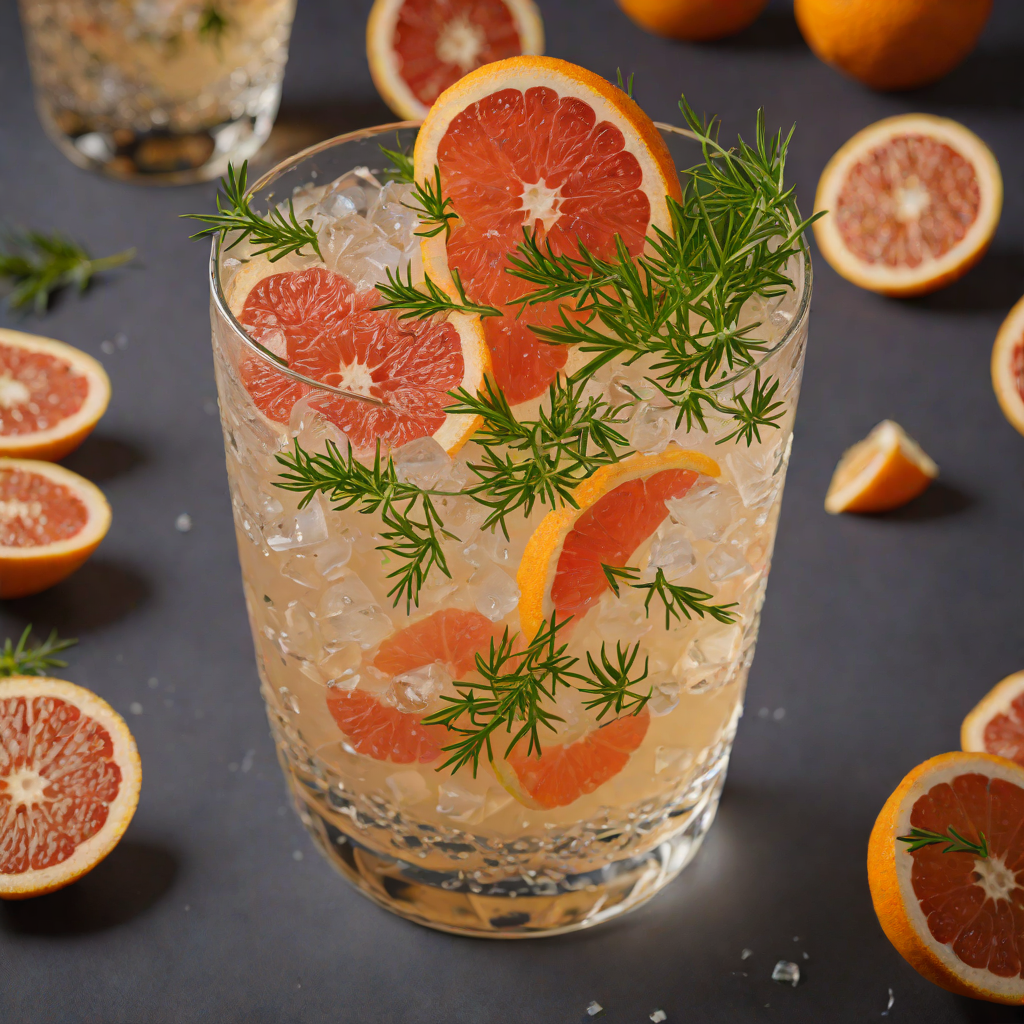 Herb-Infused Gin and Grapefruit Stir