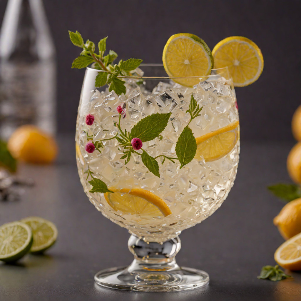 Zesty Gin Blossom Fizz