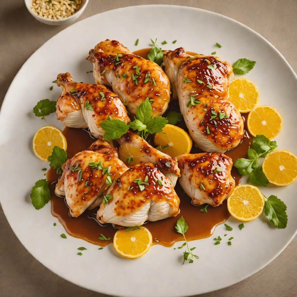 Pan-Seared Chicken with Spiced Fourth-Quarter Citrus Glaze