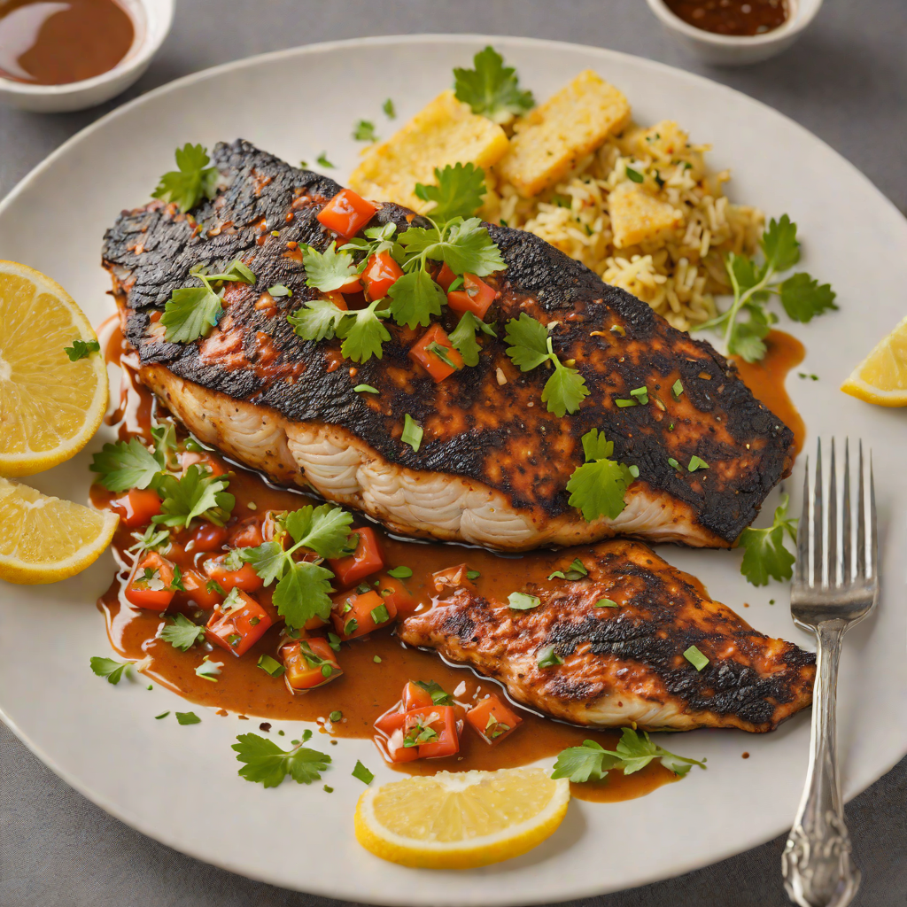 Blackened Catfish with Cajun Spice