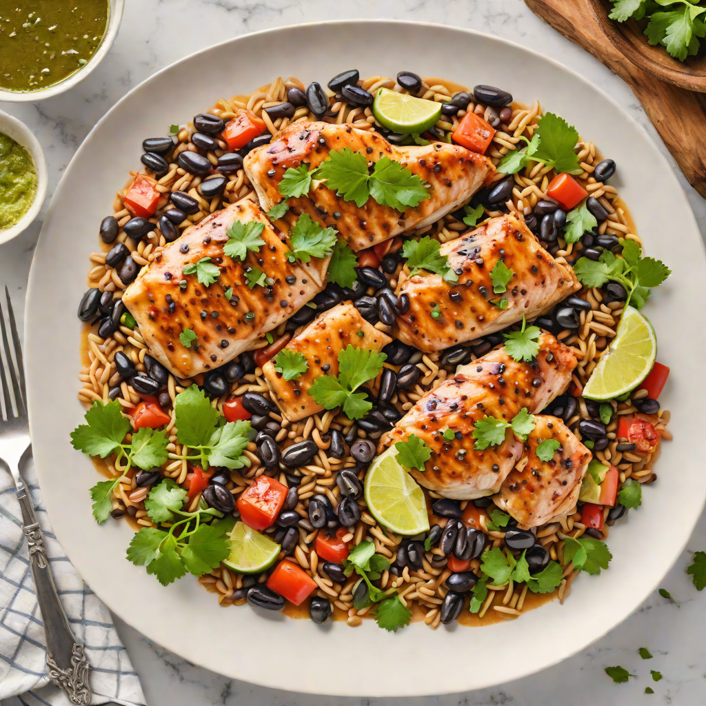 One-Pan Smoky Chipotle Chicken with Black Beans