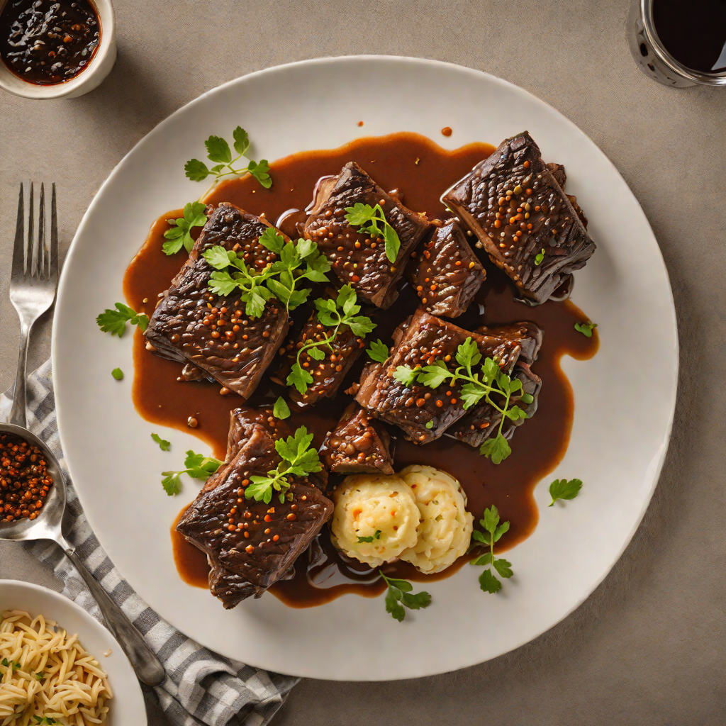 Spiced Red Wine-Braised Beef Short Ribs